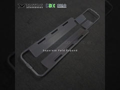 ۶۰ میلی متری اسپتال فولڈنگ اسکوپ استریچر تراش دستی قدرت ۱۸۰ درجه تنظیم