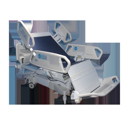 تخت بیمارستانی برقی قابل تنظیم فلزی 0.85M 240 کیلوگرمی برای بیمار تک لنگ برای استفاده در منزل و ICU