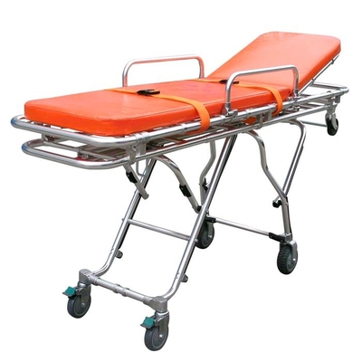 قیمت خوب بارگیری اتوماتیک انتقال هیدرولیک بیمار تخت حمل و نقل آمبولانس ابعاد برانکارد اضطراری تصاویر برانکارد اضطراری آنلاین