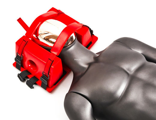 ستون فقرات تخته های سر تخته های پشت بیمارستان Universal Head Immobilizer For Spine Stretcher