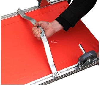 چهار چرخ کشویی تاشو آلومینیوم آلیاژ تخت پله ساده چرخ دار 350 پوند