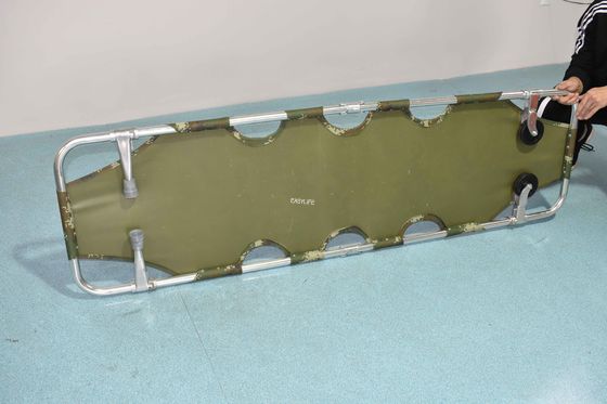 46CM راحت تخلیه اضطراری بیمار برانکارد چرخ های سایز کوچک