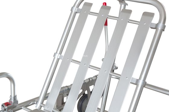 برانکارد آمبولانس تاشو بارگیری فوریت های پزشکی با نرده آلیاژ آلومینیوم