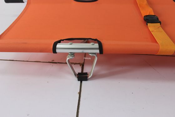 برانکارد دوبل تاشو آمبولانس تجهیزات پزشکی 208 سانتی متری 4.7 کیلوگرم