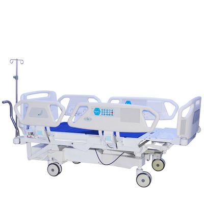 Mobile 41 in H500 White Semi Folding Hospital Electric Basic Homecare Bed Nursing