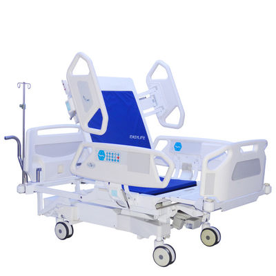 Mobile 41 in H500 White Semi Folding Hospital Electric Basic Homecare Bed Nursing