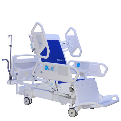 Mobile 41 in H500 White Semi Folding Hospital Electric Basic Homecare Bed Nursing