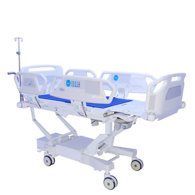 Mobile 41 in H500 White Semi Folding Hospital Electric Basic Homecare Bed Nursing