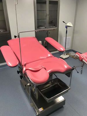 250 میلی متر تنظیم 250 کیلوگرم تخت زایمان و زایمان در بیمارستان برای باردار