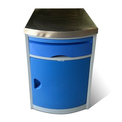 50 کیلوگرم بارگیری مبلمان پزشکی بیمارستان ABS سبک وزن SS کابینت کنار تخت بیمارستان ODM