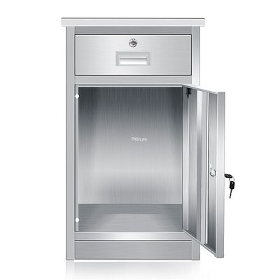 کمد 450 میلی متری بیمارستان میز ناهارخوری کمد کنار تخت بیمار کمد سبز روشن Odm