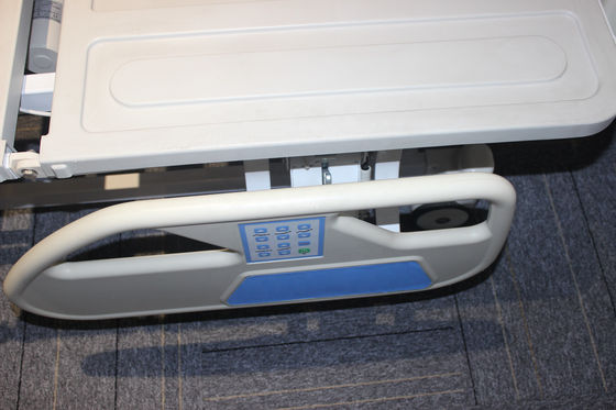 تخت نورد سرد فولادی 85 اینچی برقی بیمارستانی برای مصارف خانگی W105 سفید با توالت