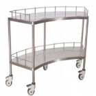 قیمت خوب 1400MM ابزار جراحی استیل ضد زنگ 45CM بیمارستان پزشکی با کشو آنلاین