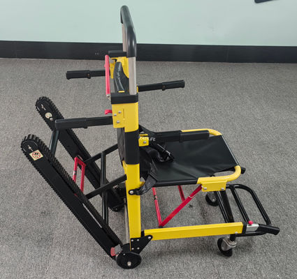 آلومینیوم آلیاژ دستی نوع کشنده پله کشنده تاشو سبک برای انتقال بیمار بیمارستان