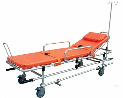 قیمت خوب برانکارد آمبولانس چرخدار پزشکی 550 میلی متری 30 درجه آمبولانس برانکارد موقعیت پایین آنلاین