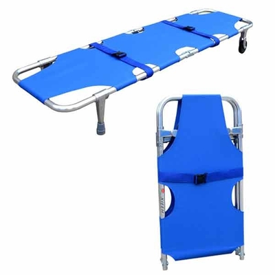 قیمت خوب برانکارد حمل و نقل بیمار سبک وزن برانکارد آلیاژ آلومینیوم، تخت برانکار اورژانس پزشکی آنلاین