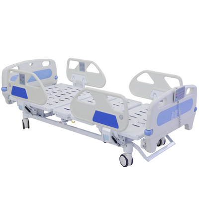 قیمت خوب 2150MM 250KGS پنج عملکرد تخت بیمارستان الکتریکی برای بیماران ICU استفاده آنلاین
