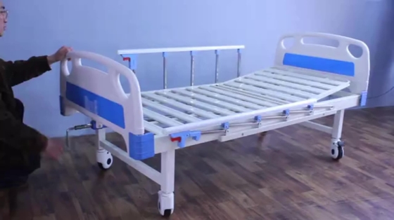 قیمت خوب 2150mm 750mm دستی چند منظوره تخت بیمارستانی 3 لنگ اتاق بیمار آنلاین